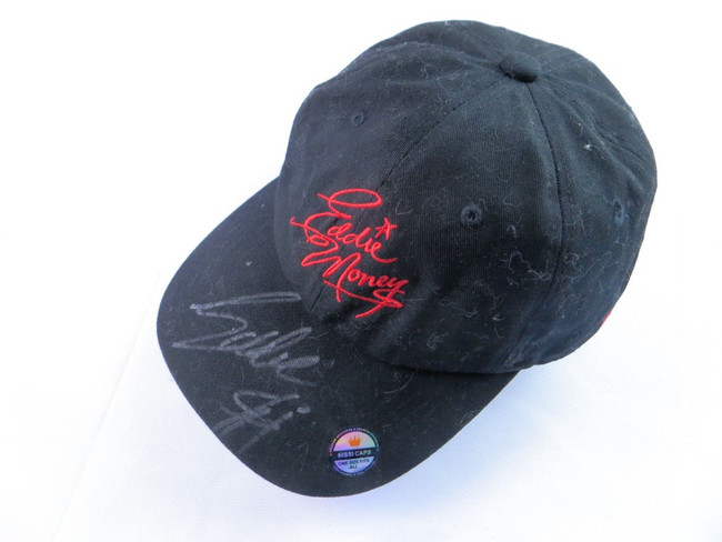 Eddie Money Signed Autographed Baseball Hat Late Singer Songwriter JSA AL00627