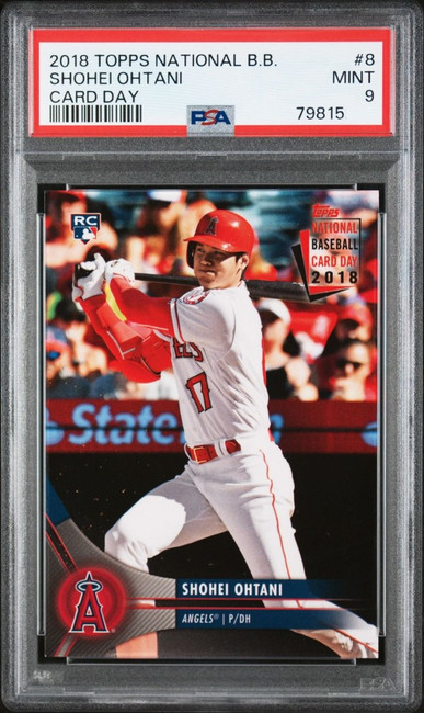 ◆大谷翔平◆Angels◆topps card day◆2018 RC◆ Shohei Ohtani 2018 Topps National Baseball Card Day Los