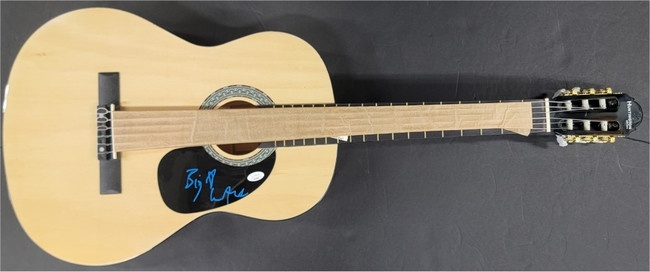 Lilly Allen Signed Autographed Guitar Blue Ink Singer/Songwriter JSA AM27687