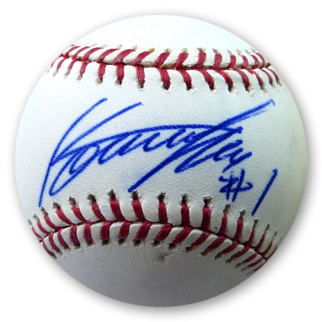 Kosuke Fukudome Signed Autographed MLB Baseball Cubs Indians JSA AN57252