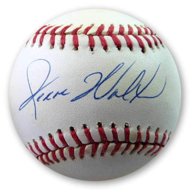 Jerome Walton Signed Autographed NL Baseball Cubs Braves Angels JSA AK83906