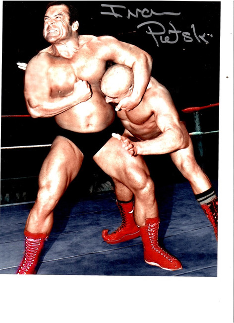 Ivan Putski Signed Autographed 8X10 Photo Pro Wrestler WWF W/ COA D