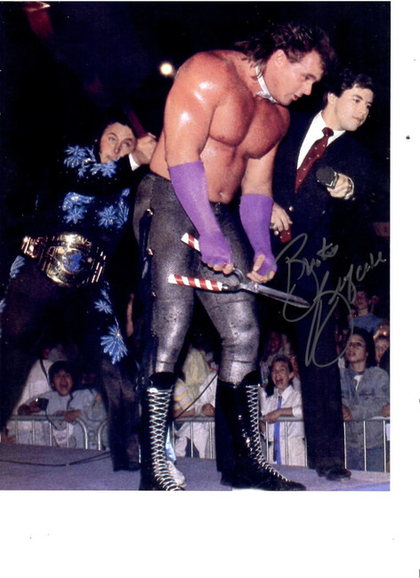 Brutus Beefcake Signed Autographed 8X10 Photo Pro Wrestler WWF W/ COA A