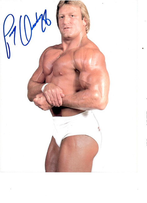 Paul Orndorff Signed Autographed 8X10 Photo Pro Wrestler WWF W/ COA F