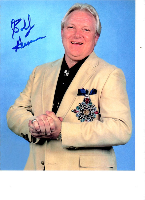 Bobby Heenan Signed Autographed 8X10 Photo Pro Wrestler Manager W/ COA F