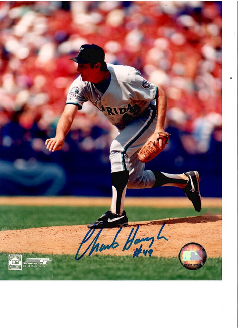 Charlie Hough Signed Autographed 8X10 Photo Pro MLB Player W/ COA A