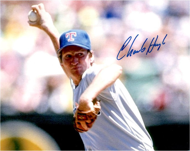 Charlie Hough Signed Autographed 8X10 Photo Pro MLB Player W/ COA B