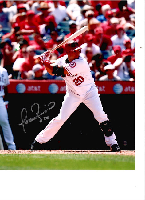 Juan Rivera Signed Autographed 8X10 Photo Pro MLB Player W/ COA C
