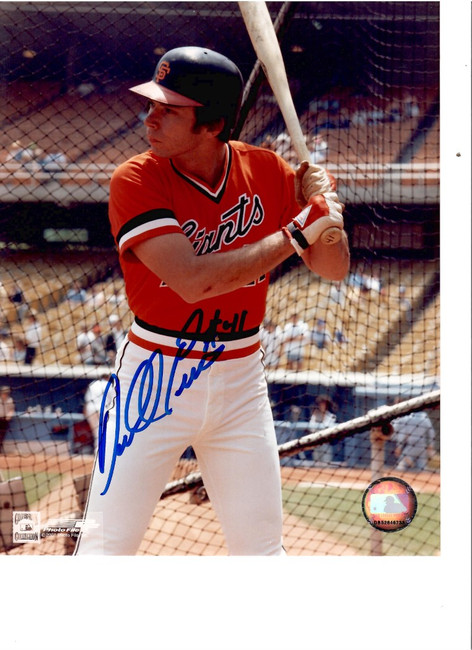 Darrell Evans Signed Autographed 8X10 Photo Pro MLB Player W/ COA A