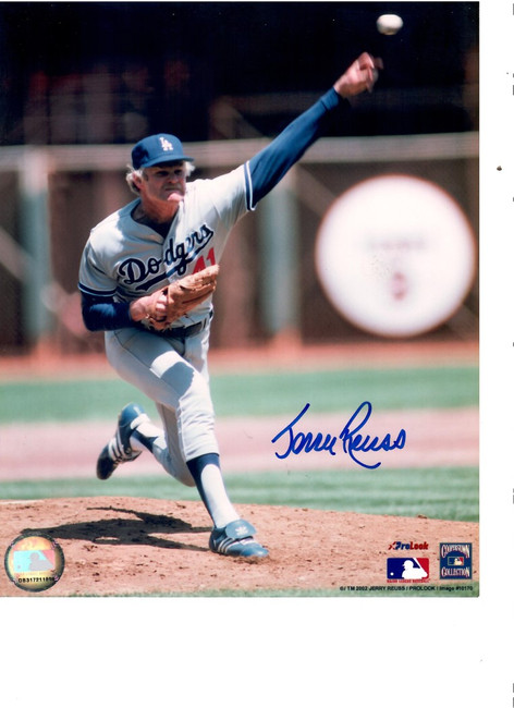 Jerry Reuss Signed Autographed 8X10 Photo Pro MLB Player W/ COA B