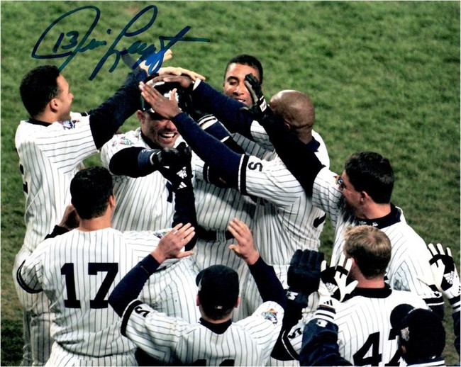 Jim Leyritz Signed Autographed 8X10 Photo Pro MLB Player W/ COA C