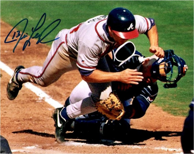 Jim Leyritz Signed Autographed 8X10 Photo Pro MLB Player W/ COA F