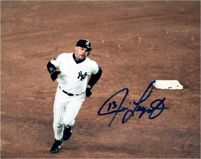 Jim Leyritz Signed Autographed 8X10 Photo Pro MLB Player W/ COA B