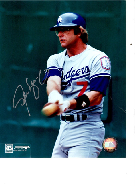 Steve Yeager Signed Autographed 8X10 Photo Pro MLB Player W/ COA B