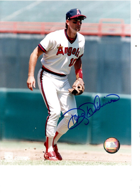 Doug DeCinces Signed Autographed 8X10 Photo Pro MLB Player W/ COA B