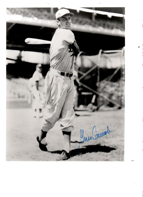 Gino Cimoli Signed Autographed 8X10 Photo Pro MLB Player W/ COA C