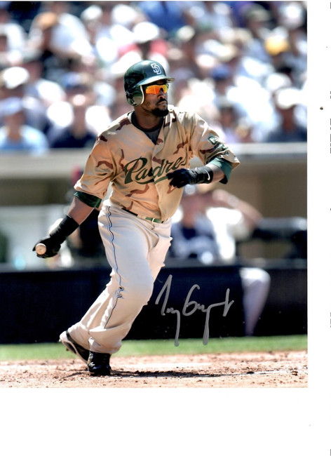 Tony Geynn Jr. Signed Autographed 8X10 Photo Pro MLB Player W/ COA A