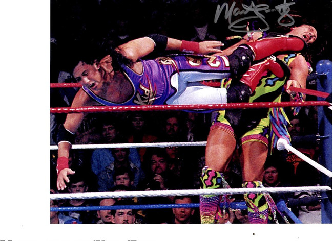 Marty Jannetty Signed Autographed 8X10 Photo Pro Wrestler WWF W/ COA C
