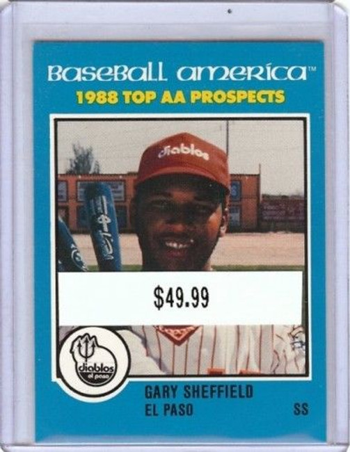 Gary Sheffield 1988 Baseball America Top Aa Prospect