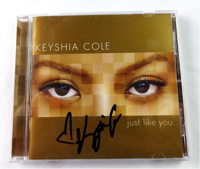 Keyshia Cole Signed Autographed CD Insert Cover Just Like You JSA