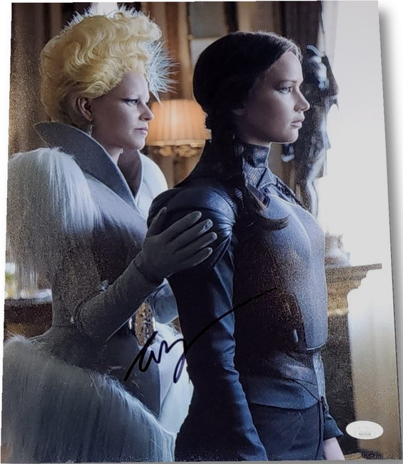 Elizabeth Banks Signed Autographed 11x14 Photo Hunger Games Effie JSA AQ10508