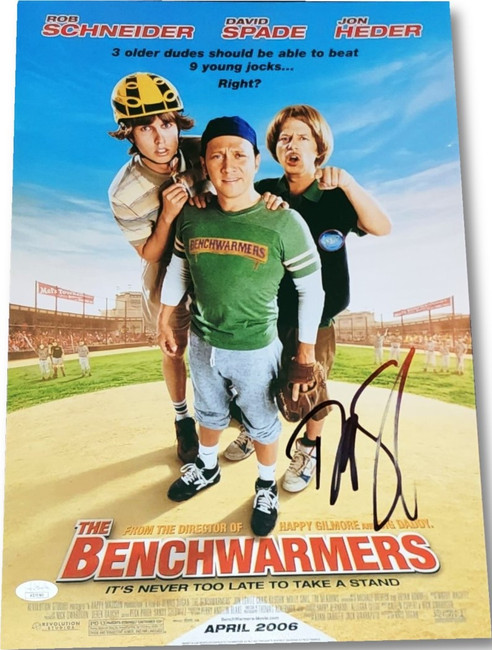 David Spade Signed Autographed 12x18 Photo The Benchwarmers Richie JSA AQ10145