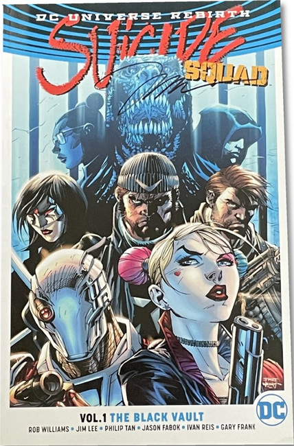 Jim Lee Signed Autographed Comic Book Suicide Squad Vol. 1 The Black Vault JSA