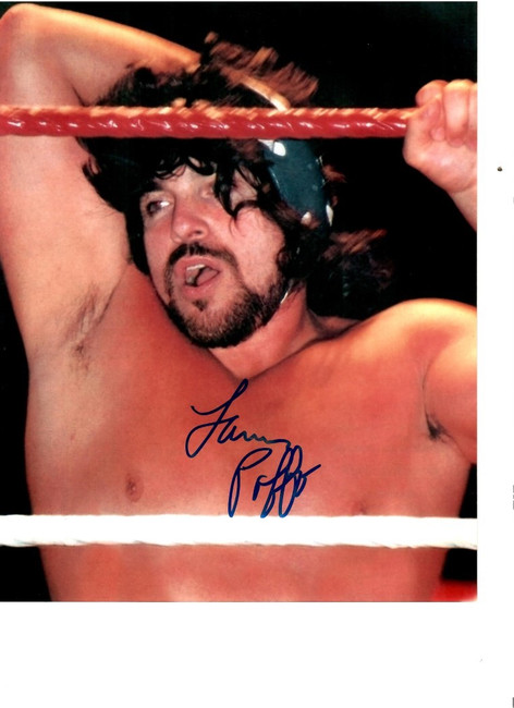 Lanny Poffo Signed Autographed 8x10 Photo Professional Wrestler W/ COA B