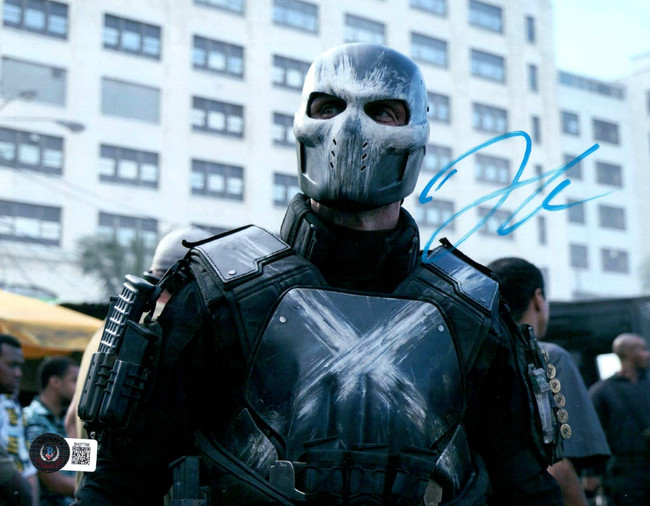 Frank Grillo Signed Autographed 8X10 Photo Crossbones Blue Ink BAS BH27756