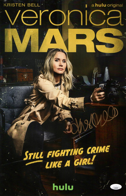 Kristen Bell Signed Autographed 11X17 Poster Veronica Mars Hulu JSA AL30185
