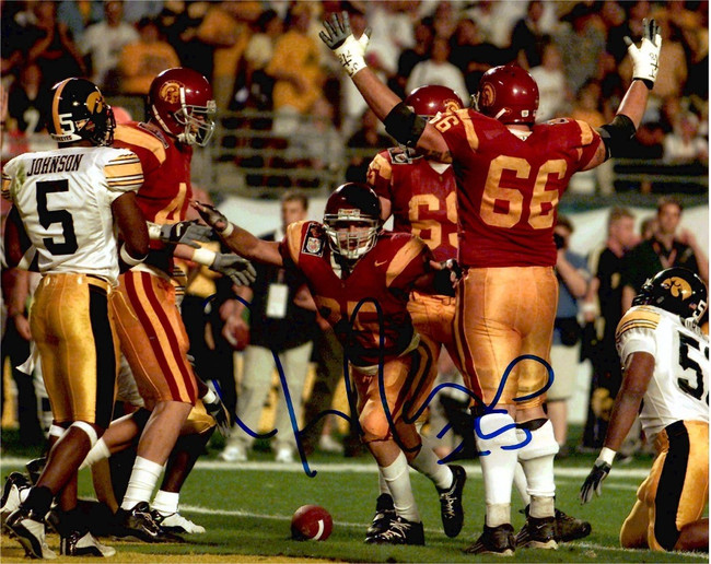 Justin Fargas Signed Autographed 8x10 Photo USC Running Back W/ COA