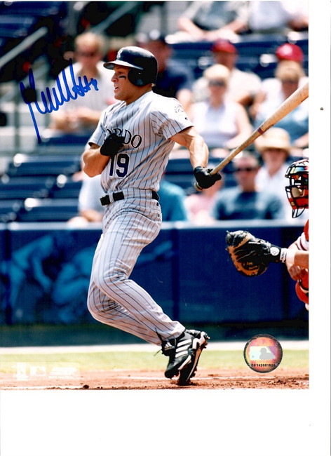 Gabe Kapler Signed Autographed 8x10 Photo Rockies Outfielder W/ COA C