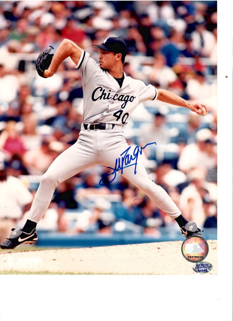 Jim Parque Signed Autographed 8x10 Photo White Sox Pitcher W/ COA A