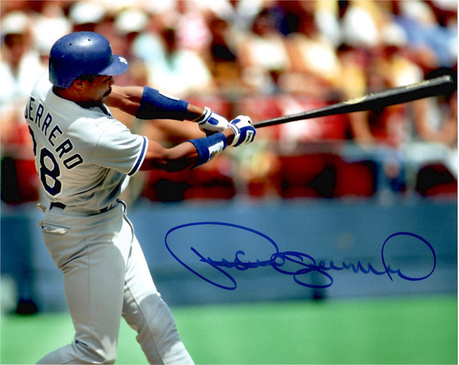 Pedro Guerrero Signed Autographed 8x10 Photo LA Dodgers First Baseman W/ COA I