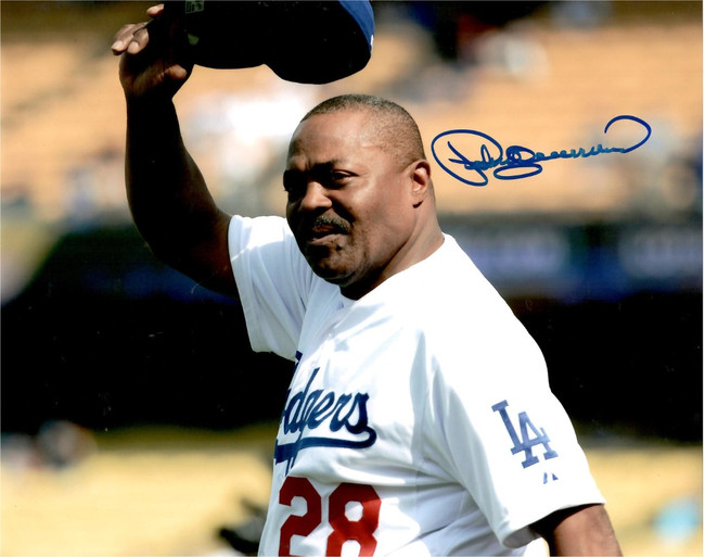 Pedro Guerrero Signed Autographed 8x10 Photo LA Dodgers First Baseman W/ COA H