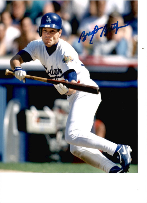 Brett Butler Signed Autographed 8x10 Photo LA Dodgers Center Field W/ COA B