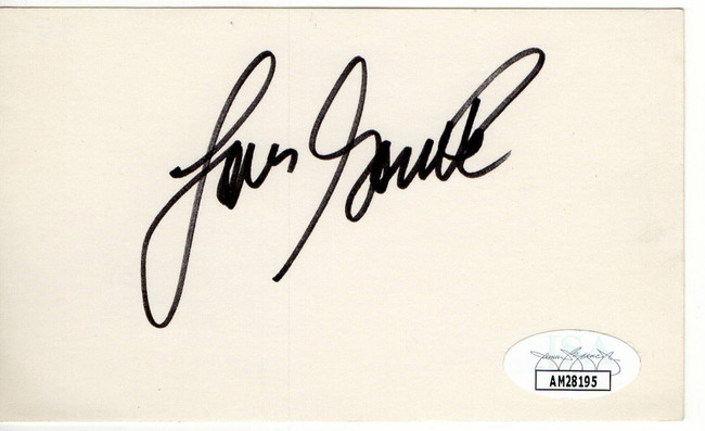 Louis Gossett Jr. Signed Autographed Index Card Roots Iron Eagle JSA AM28195