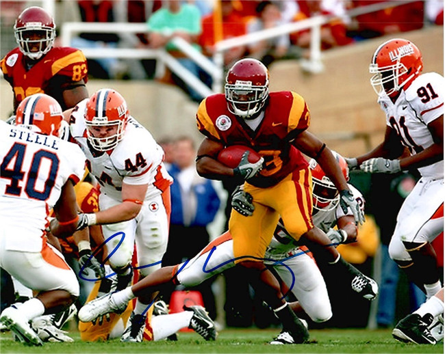 Chauncy Washington Signed Autographed 8x10 Photo USC Running Back W/ COA I