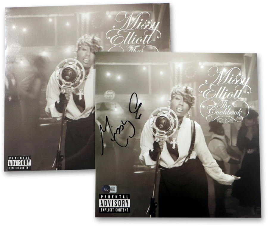 Missy Elliott Signed Autographed Record Album Insert The Cookbook BAS BK67858