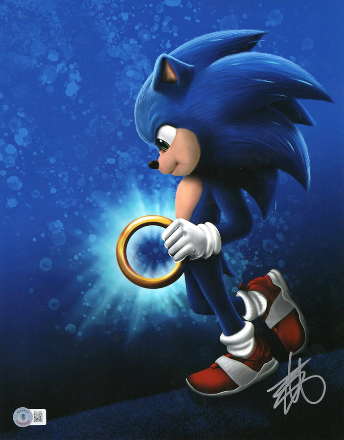 Ben Schwartz Signed Autographed 11X14 Photo Sonic the Hedgehog BAS BK41236