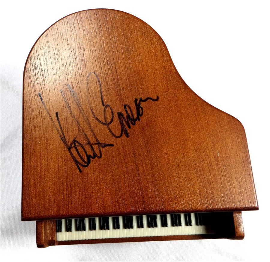 Keith Emerson Signed Autograph Piano Music Box Emerson Lake & Palmer JSA AL29538