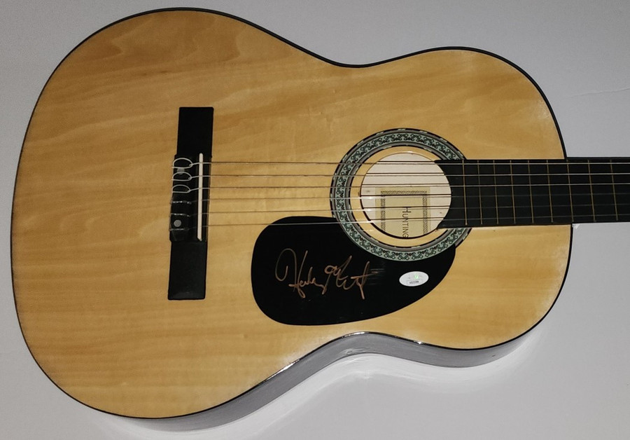 Haley Reinhart Signed Autographed Guitar Pop Singer American Idol JSA AQ33306