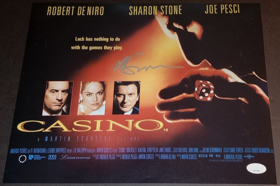 Martin Scorsese Signed Autographed 11x14 Photo Casino Director JSA AQ33288