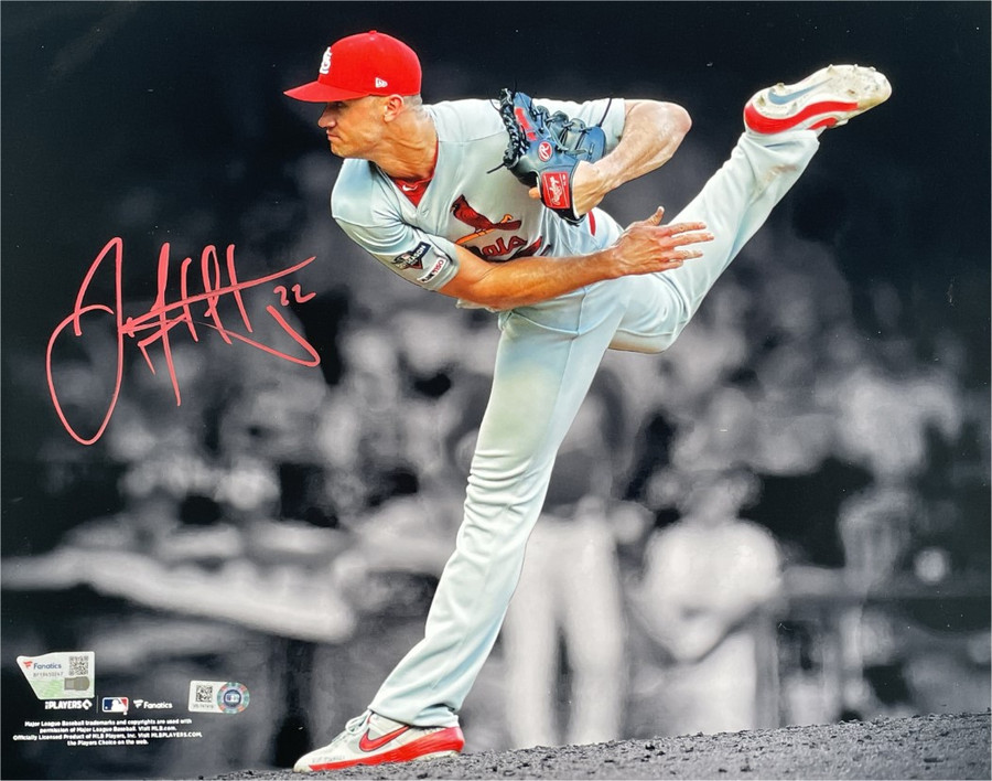 Jack Flaherty Autographed 11x14 Photo St. Louis Cardinals Spotlight Fanatics