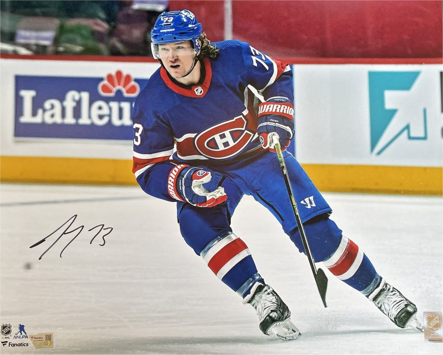 Tyler Toffoli Signed Autographed 16x20 Photo Canadiens Reverse Retro Fanatics