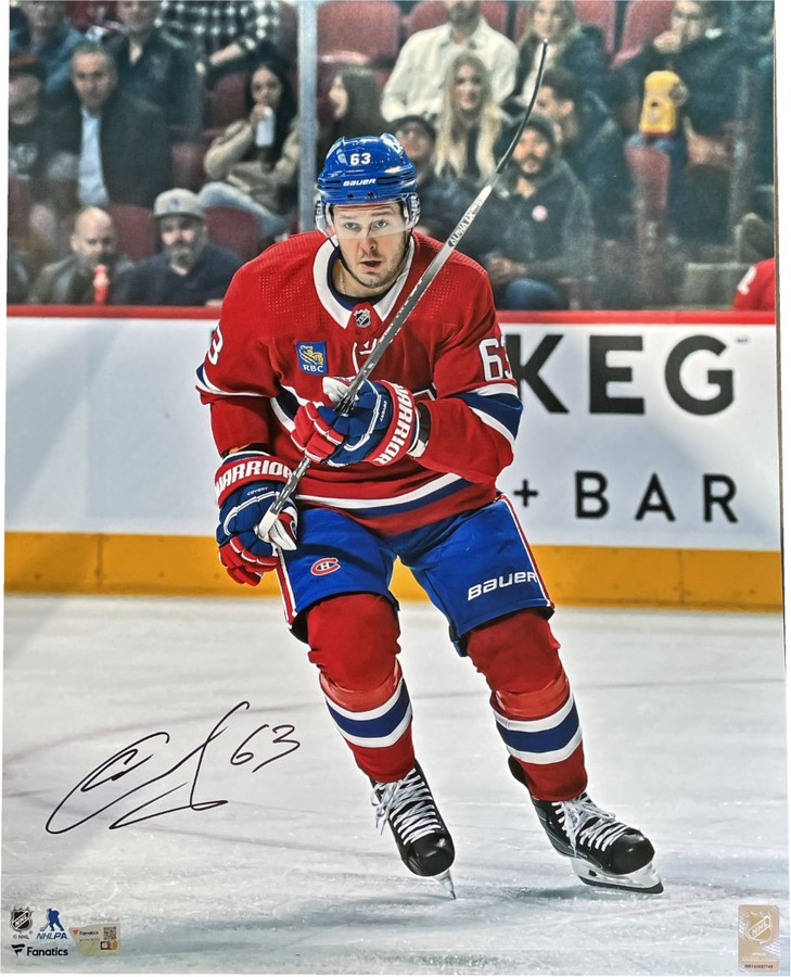 Evgenii Dadonov Autographed 16x20 Photo Montreal Canadiens Skating Fanatics