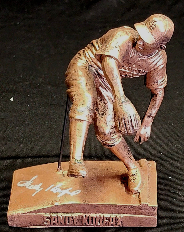 Sandy Koufax Signed Autograph Authentic Bronze Statue SGA RARE MLB Holo 6/18/22
