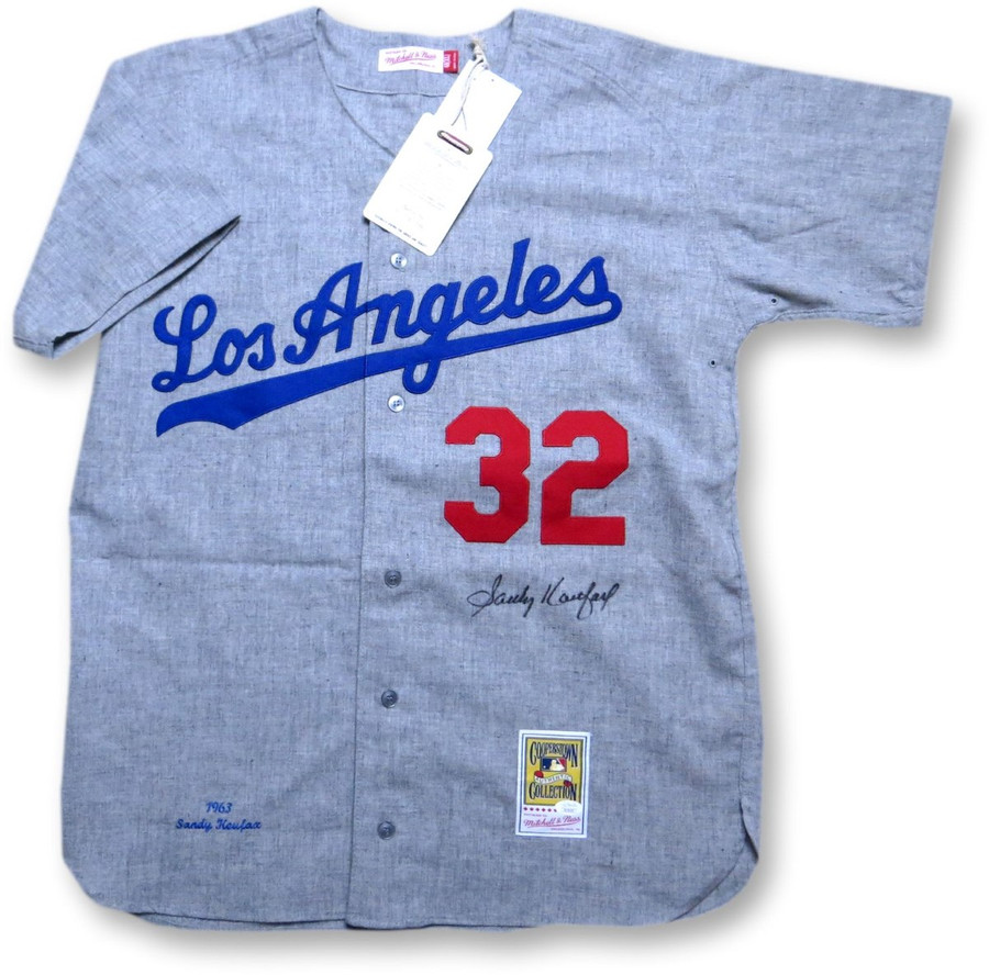 Sandy Koufax Signed Autographed Mitchell & Ness Jersey Dodgers 1963 JSA XX29233