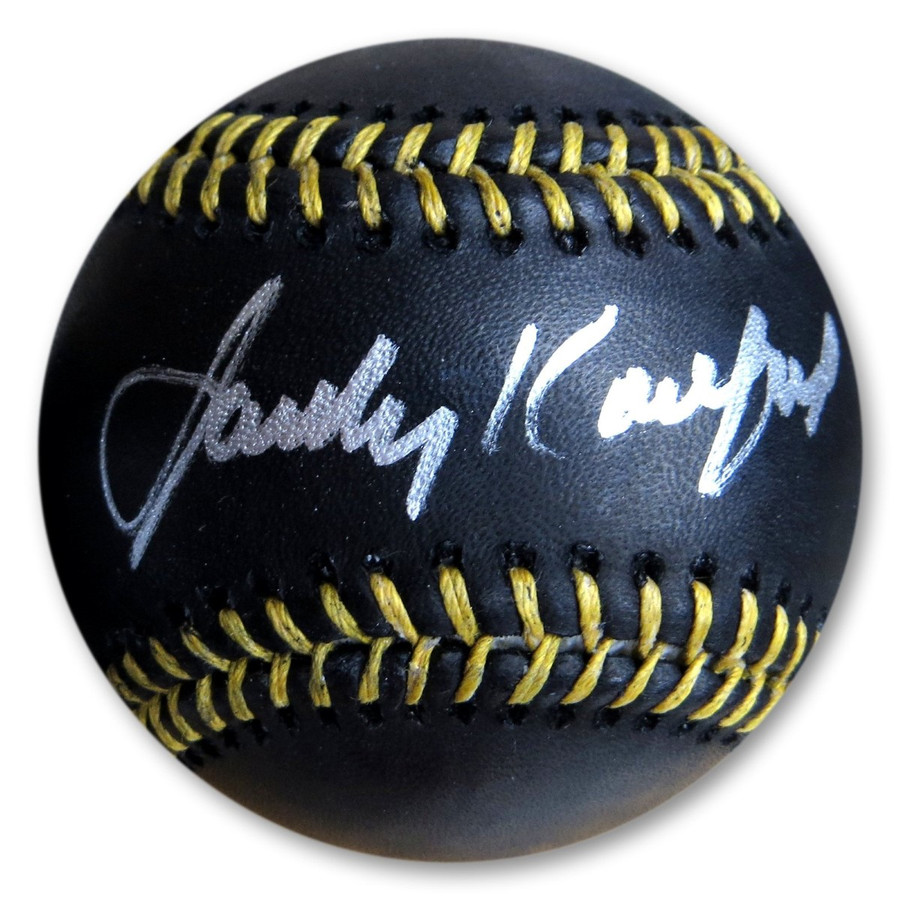 Sandy Koufax Signed Autographed Black MLB Baseball Dodgers Silver JSA XX29011