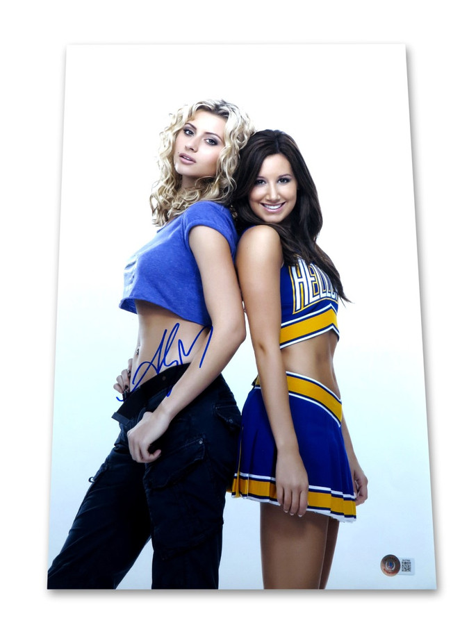 Aly Michalka Signed Autographed 12X18 Photo Hellcats Marti Perkins BAS BH27689